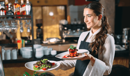 Camarera restaurante