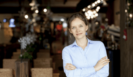 Encargada restaurante